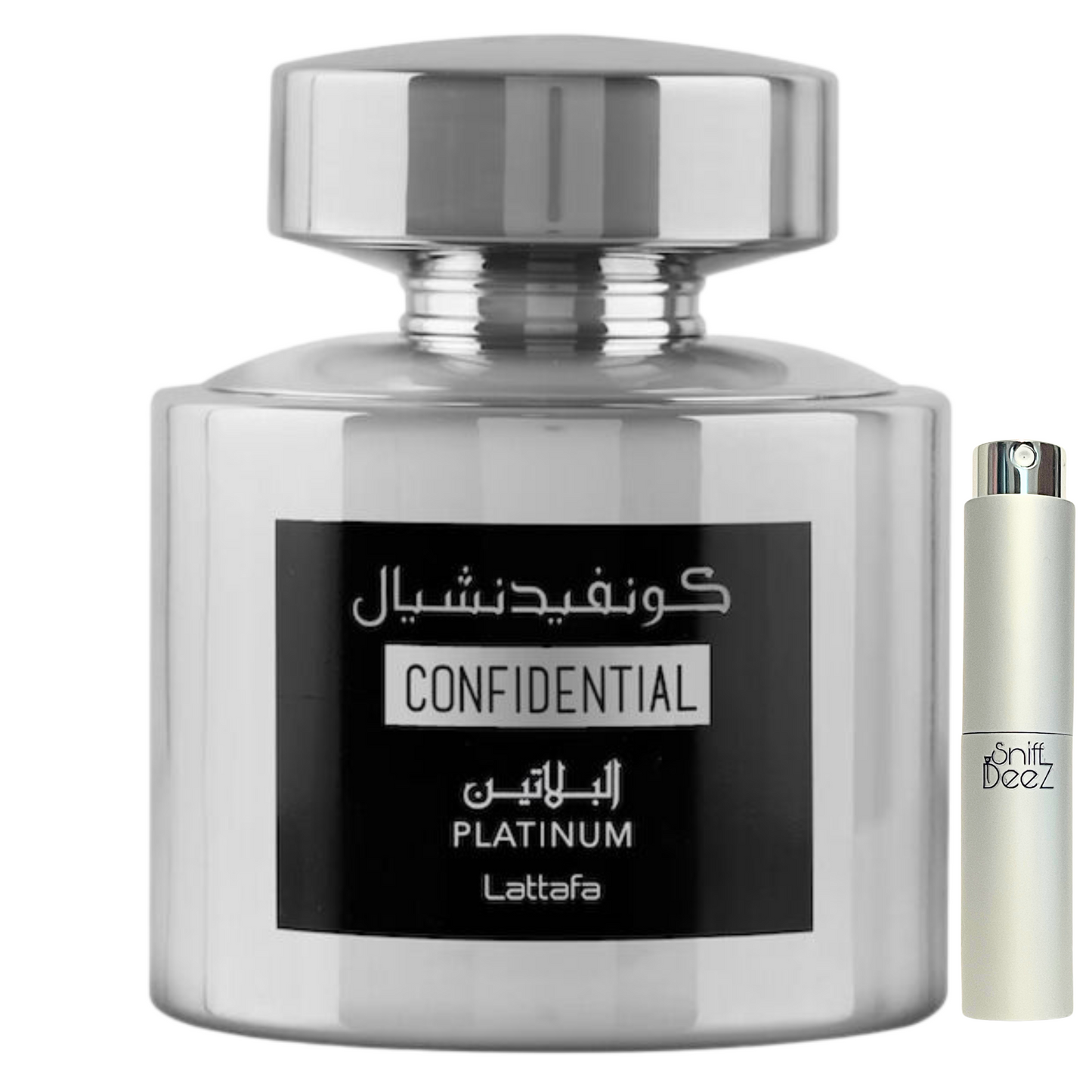 Lattafa Confidential Platinum Eau De Parfum For Men