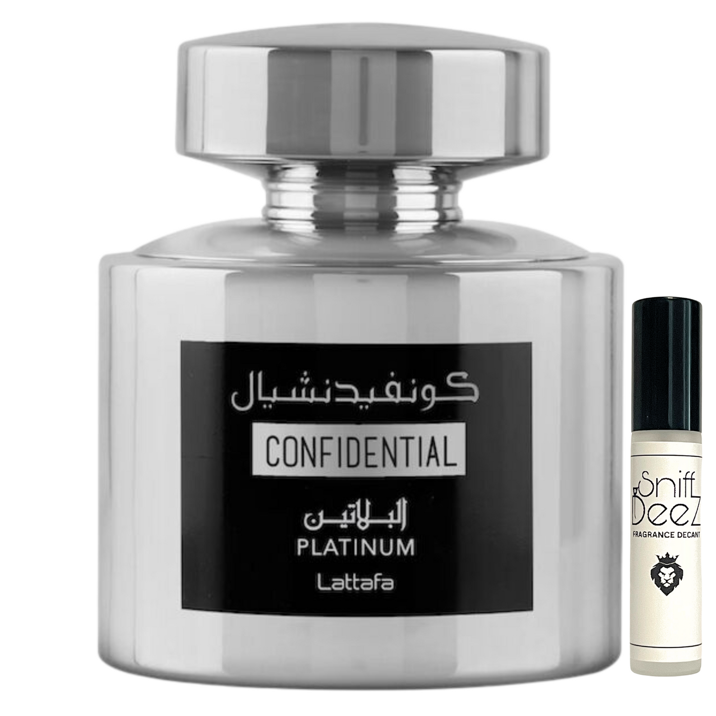 Lattafa Confidential Platinum Eau De Parfum For Men