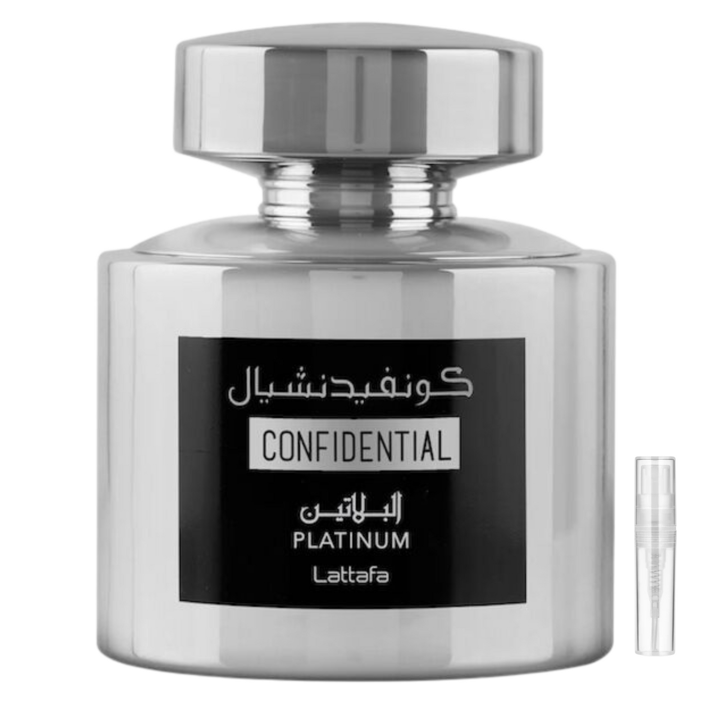 Lattafa Confidential Platinum Eau De Parfum For Men