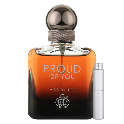 Fragrance World Proud Of You Absolute Eau De Parfum For Men Various Size Decants