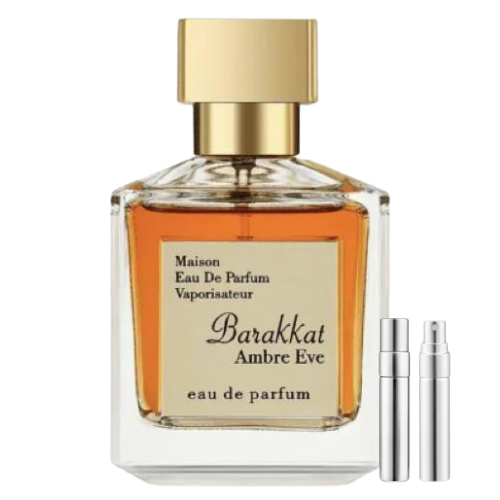 Fragrance World Barakkat Amber Eve Eau De Parfum Unisex Various Size Decants