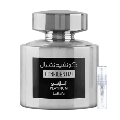 Lattafa Confidential Platinum Eau De Parfum For Men Various Size Decants