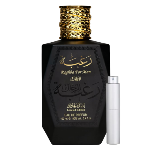 Lattafa Raghba Limited Edition for Men Eau De Parfum Various Size Decants