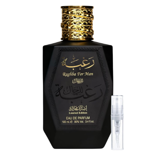 Lattafa Raghba Limited Edition for Men Eau De Parfum Various Size Decants