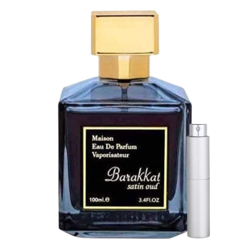 Fragrance World Barakkat Satin Oud Eau De Parfum Unisex Various Size Decants