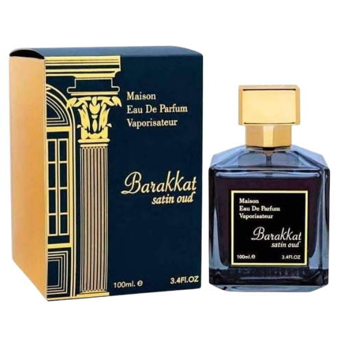 Fragrance World Barakkat Satin Oud Eau De Parfum Unisex Various Size Decants