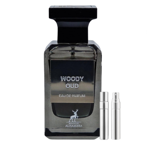 Maison Alhambra Woody Oud Eau De Parfum For Men Various Size Decants